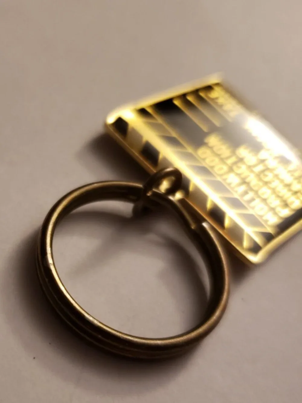 Hollywood Directors Clapboard Clapper Board Movie Keychain Key Ring Bag Charm